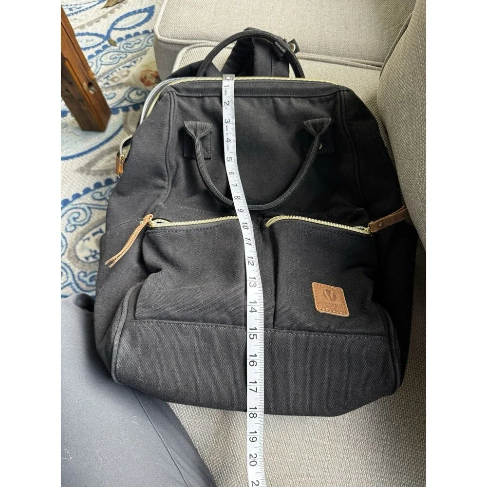 Veegul Army Black Stylish Multipurpose Large Pocket Backpack